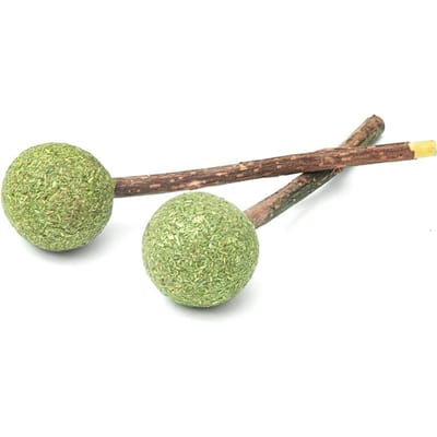 Aumüller Silver Vine Tandspeelgoed Lolly - Dubbelpak: 2 x 2 Stuks