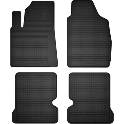 Wielganizator BasicProtect Serie - Rubber Automatten - Fiat Panda II - Antislip - Weerbestendig