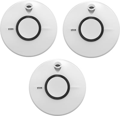 FireAngel ST-622-DET - Rookmelder set 3-pack - Nieuwste model - Q-label - Rookmelderplicht