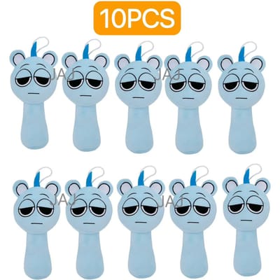 10-20 stuks Sprunki Pluche Speelgoed Zachte Knuffel Cartoon Kussen Kindercadeau Kerst Verjaardag