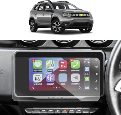 2-Pack Screen Protector voor Renault DÜTS DAUCH 2022-2024 - GPS Navigatie, PET Beschermfolie, 8 Inch Scherm Bescherming