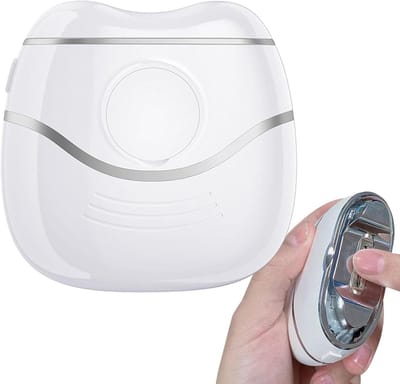 Elektrische nagelknipper | elektrische nageltrimmer | automatische nagelknipper | vingernagelknipper met opslag van nagelresten | nagelsnijder | draagbare nagelvijl voor kinderen, ouderen volwassenen