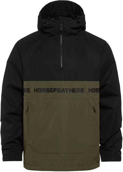 Horsefeathers Gordie Jack (zwart/olijf Night) - XL