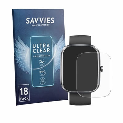 Savvies - Screenprotector voor Matast T70 1.91" - Folie Beschermfolie transparant 18 Stuks