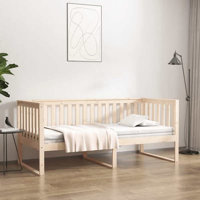 vidaXL - Slaapbank - zonder - matras - 100x200 - cm - massief - grenenhout