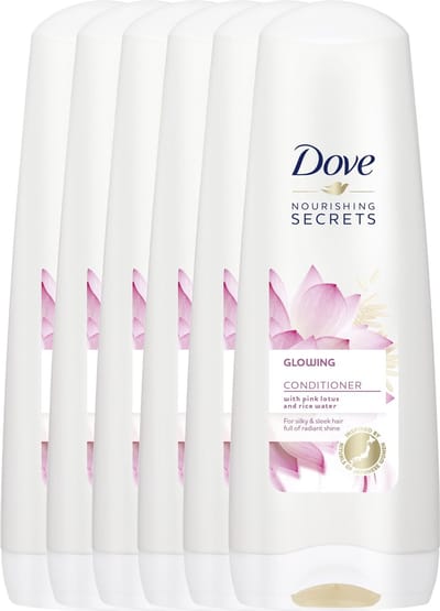 Dove Glowing Conditioner - 6 x 200 ml - Voordeelverpakking