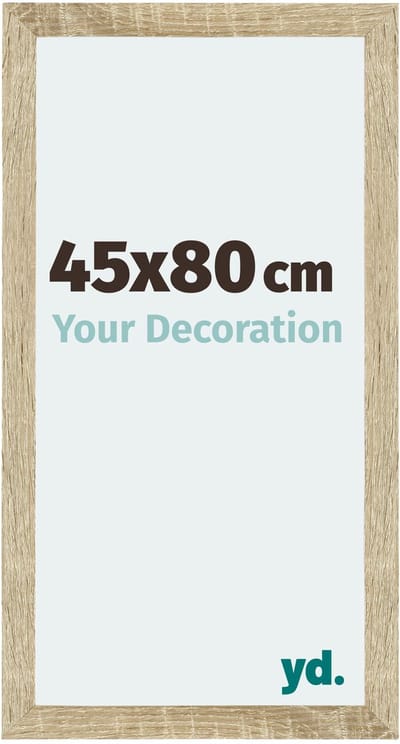 Your Decoration - Fotolijst 45x80 cm - MDF - Sonoma Eiken - Mura