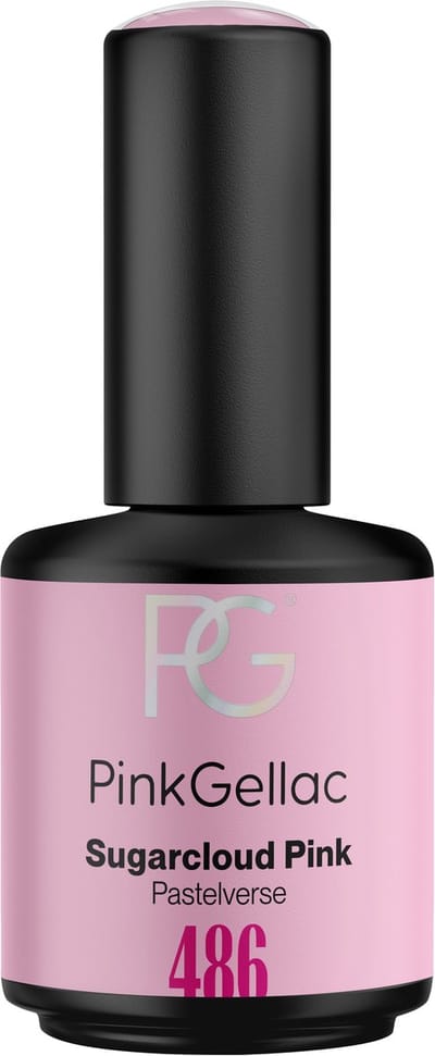 Pink Gellac Gellak - 486 Sugarcloud Pink 15ml - Roze Gel Nagellak - Gellac - Gel Nagels Producten