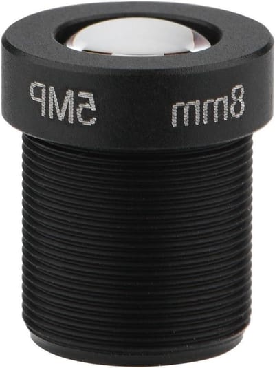 CCTV Lens - IP Camera Lens - Duidelijk Beeld - 5 MP Resolutie - 8 mm Brandpuntsafstand - Standaard