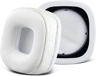 Dailygoods - SOULWIT Vervangende oorkussens voor Marshall Major I/II/III/IV draadloze/bedrade hoofdtelefoons, voor Marshall Major 1/2/3/4 headset, earpads cushions met zacht proteïneleer