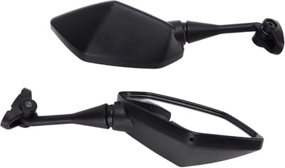 Spiegels Er6F Spiegels Zwart Paar Motorfiets Achteruitkijkspiegels Links Rechts Vervanging Voor Cbr600Rr Cbr600 F4 F4I Cbr1000Rr Cbr250R - Motoraccessoires - Motoronderdelen