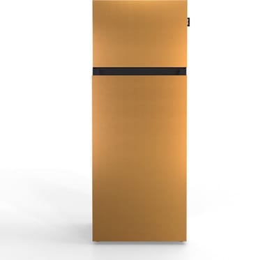 NUNKI MEDIUM-ABRZ / Brushed Bronze Design Koel-vriescombinatie - 206L - E-label - Volledig in kleur