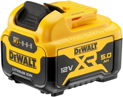 DeWALT 12V XR - Gereedschapsaccu - 5.0Ah - Li-Ion - Compact & Lichtgewicht
