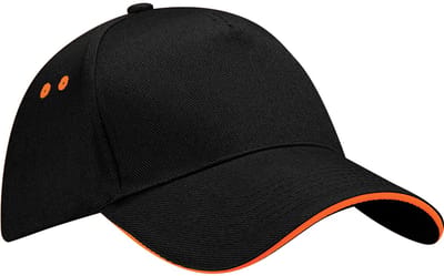 Ultimate 5 Panel Cap - Sandwich Peak Classic Red/White