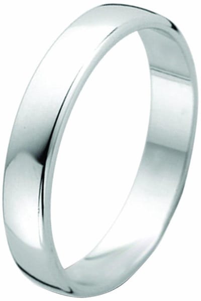 Orphelia Trouwring - 9 karaat Witgoudkleurig - 3.0 mm breed - OR130/30/NY/52