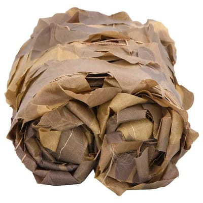 vidaXL - Camouflagenet - met - opbergzak - 623x203 - cm - zandkleurig