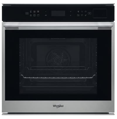 Whirlpool W7OSPIXOC - Inbouwoven - 73 Liter - Turbo Hetelucht - Stoomfunctie - Grill - Pyrolyse Zelfreiniging - 60 cm - RVS/Zwart