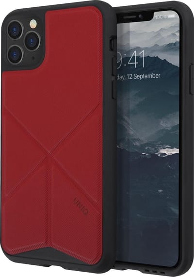 UNIQ Transforma Back Cover hoesje voor Apple iPhone 11 Pro Max - Rood