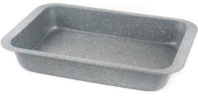 Salter Marblestone Braadslede – 36cm – Koolstofstaal – Lichtgewicht – Gemakkelijk schoon te maken – Hoge zijkanten – Ovenbestendig – PFOA-vrij