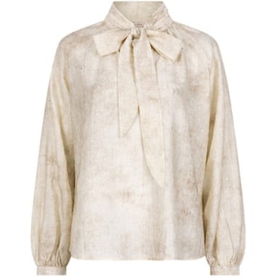 Esqualo blouse F25-14510 - Offwhite