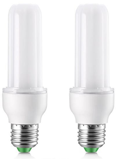 E27 LED Staaflamp 9W Koudwit (6000K) - Vervanging voor 75W Gloeilamp, Flicker-Free Verlichting, Dubbelpak