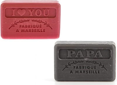 Savon de Marseille Zeepbar Set van 2 - Voor Vaderdag - Valentijn Voor Hem - Mannencadeau