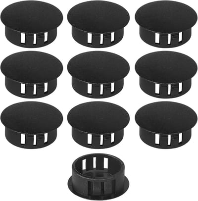 10 Stuks Afdekdoppen Ø 50 mm - Universele Kunststof Pluggen voor Gaten
