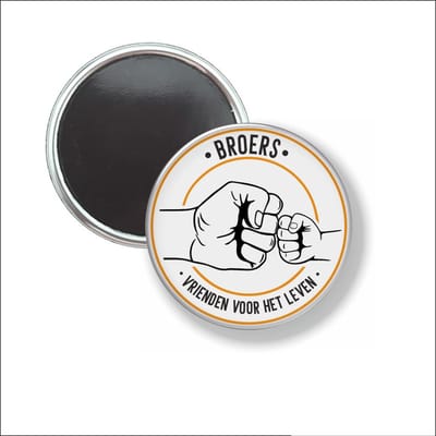 Button Met Magneet 58 MM - Broers - NIET VOOR KLEDING
