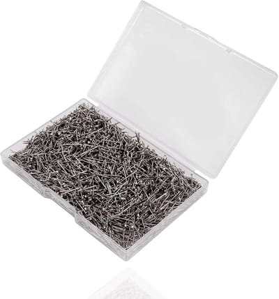 2000 x Steeknaalden 13 mm - Handig voor Kantoor, School en Creatief Werk