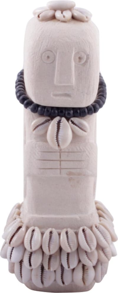 Shell stone man - beeld