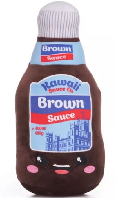 Barbecuesaus Pluche Knuffel 30 cm - Kawaii Kussen - Speelgoed Knuffels voor Kinderen Jongens Meisjes - TikTok Plush - saus sauce