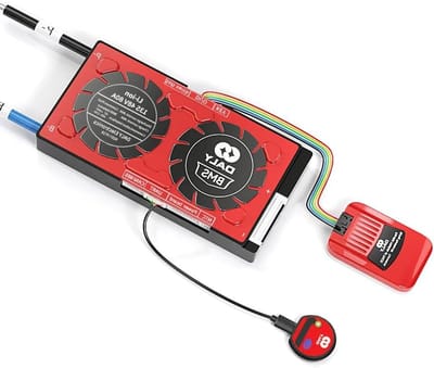 Batterij Management Systeem - Energie Beschermer - Stroom Stabiliseren - Parallelle Module Functie - 48 Volt 80 Ampère - Zwart