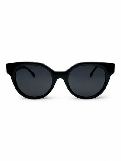 The Brand Remarkable – Zonnebril Unisex – Zonnebril Dames – Zonnebril Heren – Cat-Eye Zonnebril – Zwart – UV400 – Luxe, Duurzame & Trendy Zonnebril – Designer Zonnebril – Mode Zonnebril 2025 – Inclusief Beschermhoes – Polariserend Look