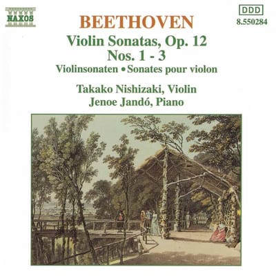 Takako Nishizaki & Jeno Jandó - Beethoven: Violin Sonatas 1-3 (CD)