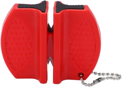 Dailygoody - Draagbare Mini-messenslijper - Multifunctionele Zakmessenslijper - Antislip Handgreep - Compact Formaat - Voor Buitengebruik - Ideaal voo