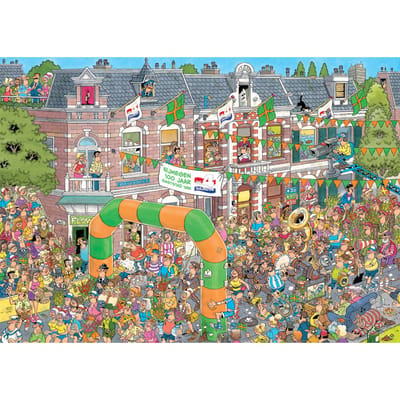 Jan van Haasteren - Nijmegen Vierdaagse special - 1000 stukjes - Puzzel - Legpuzzel - Nijmegen 4Daagse