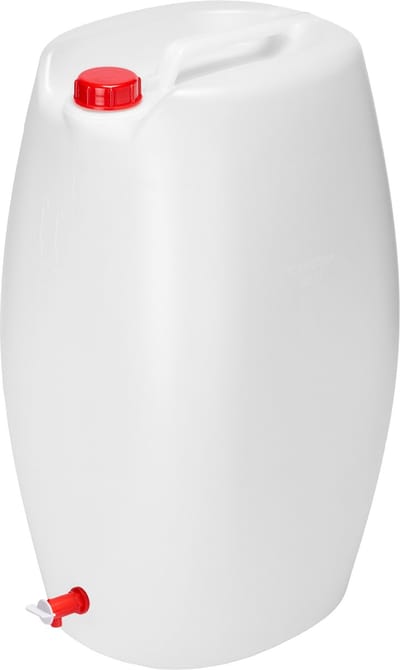 Garronda Jerrycan 60L – Wateropslag – Watertank – Voedselveilig – Opstapelbaar – Wit – GD-STE-CanisterR