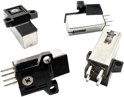 Platenspeler Cartridge Houder - Stylus Basis Phono Mount - Vinyl Luisteren - Compact 10mm Ontwerp - 10 Gram - Zwart