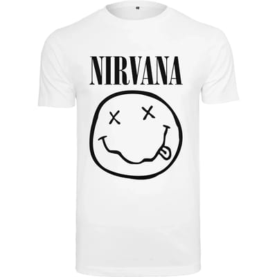 Merchcode Nirvana - Lithium Heren Tshirt - XS - Wit
