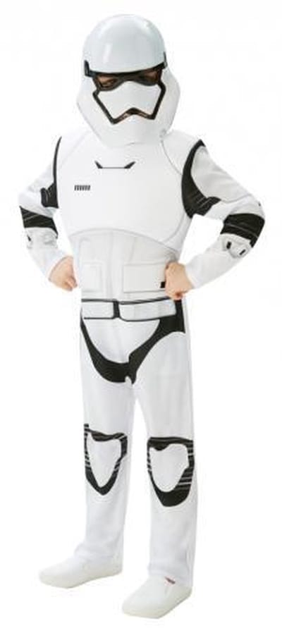 Star Wars Stormtrooper Deluxe Maat 116/122 - Verkleedpak - Carnavalskleding