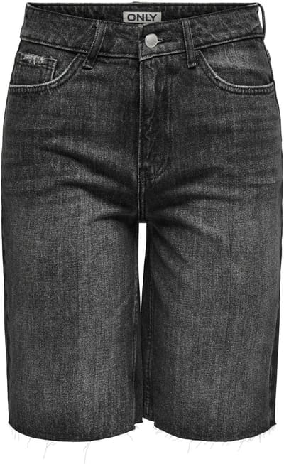 ONLY - ONLCARO HW LONG RW SHORTS AZG64 DNM - Dames - Bermuda shorts