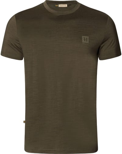 Härkila Base Alle Seizoenen Korte mouwen t-shirt Outdoor T-shirt Scandinavisch T-shirt Jacht T-shirt Korte mouwen T-shirt Groen Maat -S