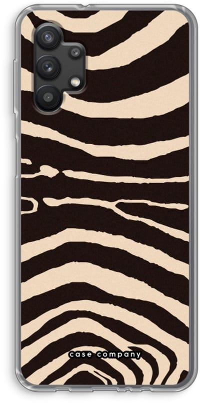 Case Company® - Hoesje geschikt voor Samsung Galaxy A32 5G hoesje - Arizona Zebra - Soft Cover Telefoonhoesje - Bescherming aan alle Kanten en Schermrand