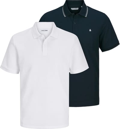 Jack & Jones Heren poloshirt 2 pack Austin