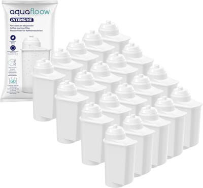 20x Aquafloow Waterfilters voor Bosch Siemens - voor Koffiemachines - waterfilters voor Bosch Siemens EQ.9 EQ.3 EQ.5 EQ.6 EQ.7 EQ.8 - waterfilter TZ70003 TCZ7003