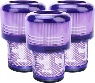 HEPA-filter - 3 stuks - Geschikt voor Dyson V11, SV14 en V15 steelstofzuigers