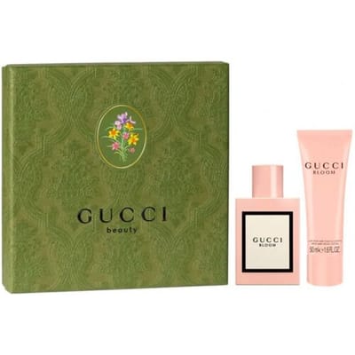 Gucci Bloom Giftset - 50 ml eau de parfum spray + 50 ml bodylotion - cadeauset voor dames