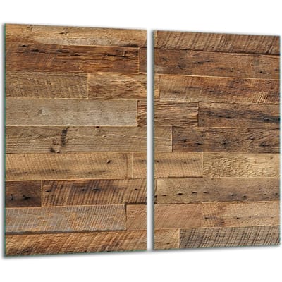 TMK ArtDeko Serie - Snijplank Glas - 2x 30x52 cm - Veilig en Duurzaam
