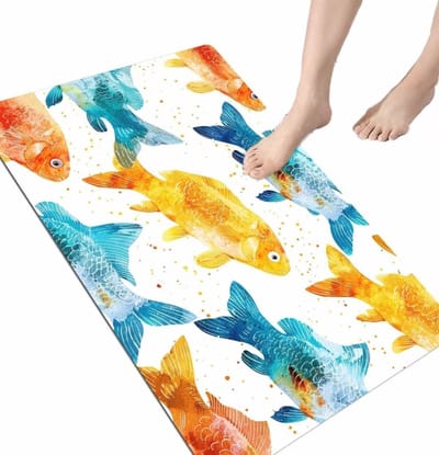 Sneldrogende Antislip Badmat 140 x 200 cm - Super Absorberend en Wasbaar Tapijt voor Badkamer, Keuken en Toilet