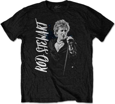 Rod Stewart - ADMAT Heren T-shirt - S - Zwart